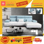 ( 2+L SEATER SOFA ) PUSH BACK SOFA/ Free Installation/ Sofa Set/ Sofas/ Office Sofa/ Living Room Sofa/ Bed Room Sofa/ Couch
