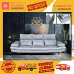 ( 3 SEATER SOFA ) PUSH BACK SOFA/ Free Installation/ Sofa Set/ Sofas/ Office Sofa/ Living Room Sofa/ Bed Room Sofa/ Couch