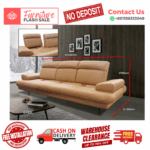 ( 3 SEATER SOFA ) PUSH BACK SOFA/ Free Installation/ Sofa Set/ Sofas/ Office Sofa/ Living Room Sofa/ Bed Room Sofa/ Couch - Image 3