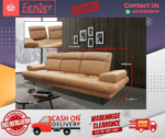 ( 3 SEATER SOFA ) PUSH BACK SOFA/ Free Installation/ Sofa Set/ Sofas/ Office Sofa/ Living Room Sofa/ Bed Room Sofa/ Couch