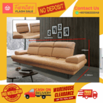 ( 3 SEATER SOFA ) PUSH BACK SOFA/ Free Installation/ Sofa Set/ Sofas/ Office Sofa/ Living Room Sofa/ Bed Room Sofa/ Couch - Image 2