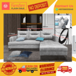 ( 2+L SEATER SOFA ) PUSH BACK SOFA/ Free Installation/ Sofa Set/ Sofas/ Office Sofa/ Living Room Sofa/ Bed Room Sofa/ Couch - Image 3