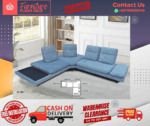 ( STOOL+1+C+2 SEATER SOFA ) PUSH BACK SOFA/ Free Installation/ Sofa Set/ Sofas/ Office Sofa/ Living Room Sofa/ Bed Room Sofa/ Couch - Image 3
