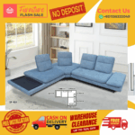 ( STOOL+1+C+2 SEATER SOFA ) PUSH BACK SOFA/ Free Installation/ Sofa Set/ Sofas/ Office Sofa/ Living Room Sofa/ Bed Room Sofa/ Couch