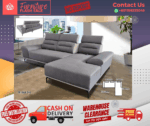 ( 2+L SEATER SOFA ) PUSH BACK SOFA/ Free Installation/ Sofa Set/ Sofas/ Office Sofa/ Living Room Sofa/ Bed Room Sofa/ Couch - Image 2