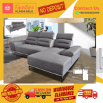 ( 2+L SEATER SOFA ) PUSH BACK SOFA/ Free Installation/ Sofa Set/ Sofas/ Office Sofa/ Living Room Sofa/ Bed Room Sofa/ Couch - Image 3
