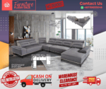 ( 2+C+1+2+L SEATER SOFA ) PUSH BACK SOFA/ Free Installation/ Sofa Set/ Sofas/ Office Sofa/ Living Room Sofa/ Bed Room Sofa/ Couch - Image 2