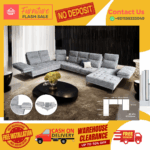 ( 2+C+2+1+L SEATER SOFA ) PUSH BACK SOFA/ Free Installation/ Sofa Set/ Sofas/ Office Sofa/ Living Room Sofa/ Bed Room Sofa/ Couch