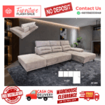 ( STOOL+2+L SEATER SOFA ) PUSH BACK SOFA/ Free Installation/ Sofa Set/ Sofas/ Office Sofa/ Living Room Sofa/ Bed Room Sofa/ Couch