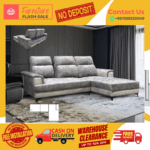 ( 2+L SEATER SOFA ) PUSH BACK SOFA/ Free Installation/ Sofa Set/ Sofas/ Office Sofa/ Living Room Sofa/ Bed Room Sofa/ Couch - Image 2