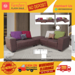 ( 2+2+STOOL SOFA ) LOOSE BACK CUSHION DESIGN SOFA/ Free Installation/ Sofa Set/ Sofas/ Office Sofa/ Living Room Sofa/ Bed Room Sofa/ Couch - Image 3