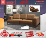 ( C+2 SEATER SOFA ) LOOSE BACK CUSHION DESIGN SOFA/ Free Installation/ Sofa Set/ Sofas/ Office Sofa/ Living Room Sofa/ Bed Room Sofa/ Couch - Image 2
