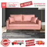 ( 3 SEATER SOFA ) LOOSE BACK CUSHION DESIGN SOFA/ Free Installation/ Sofa Set/ Sofas/ Office Sofa/ Living Room Sofa/ Bed Room Sofa/ Couch - Image 3