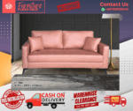 ( 3 SEATER SOFA ) LOOSE BACK CUSHION DESIGN SOFA/ Free Installation/ Sofa Set/ Sofas/ Office Sofa/ Living Room Sofa/ Bed Room Sofa/ Couch