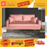 ( 3 SEATER SOFA ) LOOSE BACK CUSHION DESIGN SOFA/ Free Installation/ Sofa Set/ Sofas/ Office Sofa/ Living Room Sofa/ Bed Room Sofa/ Couch - Image 2