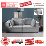 ( 2 SEATER SOFA ) LOOSE BACK CUSHION DESIGN SOFA/ Free Installation/ Sofa Set/ Sofas/ Office Sofa/ Living Room Sofa/ Bed Room Sofa/ Couch - Image 3
