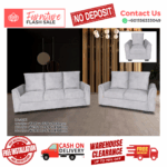 ( 1+2+3 SEATER SOFA ) LOOSE BACK CUSHION DESIGN SOFA/ Free Installation/ Sofa Set/ Sofas/ Office Sofa/ Living Room Sofa/ Bed Room Sofa/ Couch