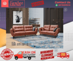 ( 2+3 SEATER SOFA ) LOOSE BACK CUSHION DESIGN SOFA/ Free Installation/ Sofa Set/ Sofas/ Office Sofa/ Living Room Sofa/ Bed Room Sofa/ Couch - Image 2
