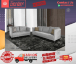 ( 2+3 SEATER SOFA ) LOOSE BACK CUSHION DESIGN SOFA/ Free Installation/ Sofa Set/ Sofas/ Office Sofa/ Living Room Sofa/ Bed Room Sofa/ Couch