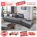 ( 3+STOOL SEATER SOFA ) LOOSE BACK CUSHION DESIGN SOFA/ Free Installation/ Sofa Set/ Sofas/ Office Sofa/ Living Room Sofa/ Bed Room Sofa/ Couch - Image 3