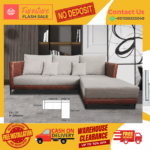 ( 2+L SEATER SOFA ) LOOSE BACK CUSHION DESIGN SOFA/ Free Installation/ Sofa Set/ Sofas/ Office Sofa/ Living Room Sofa/ Bed Room Sofa/ Couch