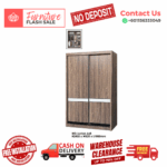 2 Door Wooden Wardrobe/ Multifunctional Wardrobe/ Almari Baju/ Wooden Wardrobe/ Kabinet/ Cabinet/ Almari Pakaian/ Almari Murah/ Almari/ Free Installation