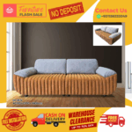 ( 3 SEATER SOFA ) ELEGANT SPECIAL DESIGN SOFA/ Free Installation/ Sofa Set/ Sofas/ Office Sofa/ Living Room Sofa/ Bed Room Sofa/ Couch