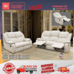 ( 2RR+3RR SEATER SOFA ) RECLINER CHAIR SOFA/ Free Installation/ Sofa Set/ Sofas/ Office Sofa/ Living Room Sofa/ Bed Room Sofa/ Couch - Image 2