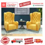 WING CHAIR/ CHAIR/ SOFA/ Free Installation/ Sofa Set/ Sofas/ Office Sofa/ Living Room Sofa/ Bed Room Sofa/ Couch