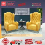WING CHAIR/ CHAIR/ SOFA/ Free Installation/ Sofa Set/ Sofas/ Office Sofa/ Living Room Sofa/ Bed Room Sofa/ Couch - Image 3