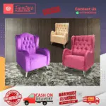 WING CHAIR/ CHAIR/ SOFA/ Free Installation/ Sofa Set/ Sofas/ Office Sofa/ Living Room Sofa/ Bed Room Sofa/ Couch - Image 2