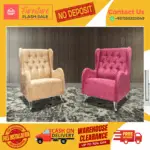 WING CHAIR/ CHAIR/ SOFA/ Free Installation/ Sofa Set/ Sofas/ Office Sofa/ Living Room Sofa/ Bed Room Sofa/ Couch - Image 5